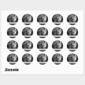 Autocollant de chat Maine Coon Merci (Feuille)