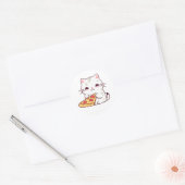 Autocollant de chat mignon (Enveloppe)