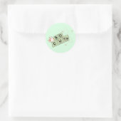 Autocollant de chat mignon  (Sac)