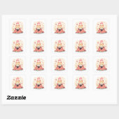 Autocollant de chat persan mignon, autocollant de (Feuille)