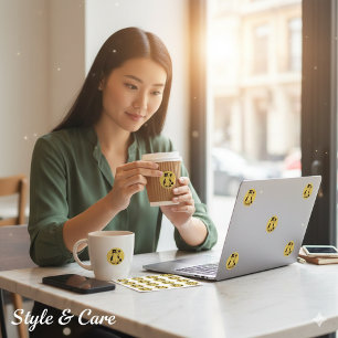 Autocollant de chat personnalisé charmant pour pro