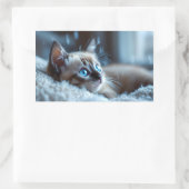 Autocollant de chaton mignon (Sac)