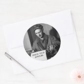 Autocollant de chercheur Ernie Pyle (Enveloppe)