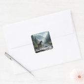 Autocollant de cheval dans le ruisseau (Enveloppe)