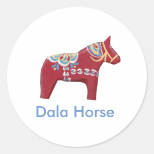 Autocollant de cheval de Dala