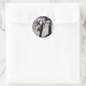 Autocollant de chien 3,6 cm (Sac)