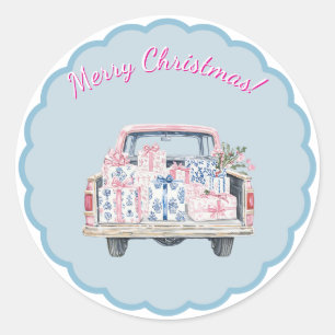 Autocollant de chinoiserie de Noël mignon