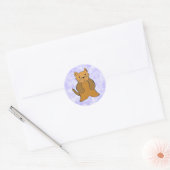 Autocollant de chiot de dessin animé mignon (Enveloppe)