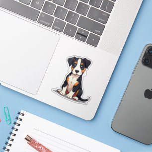 Autocollant de chiot Manchester Terrier Kawaii ado