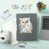 Autocollant de Chouette (Couverture iPad)