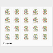 Autocollant de classe pour enseignant grenouille p (Feuille)