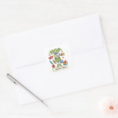 Autocollant de classe pour enseignant grenouille p (Enveloppe)