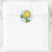Autocollant de Clipart de tournesol 4 (Sac)