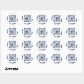 Autocollant de code de Facebook QR (modèle Net2tag (Feuille)