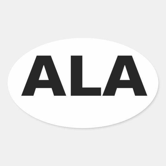 Autocollant de code pays des îles Aland (ASA) (Devant)