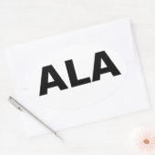 Autocollant de code pays des îles Aland (ASA) (Enveloppe)