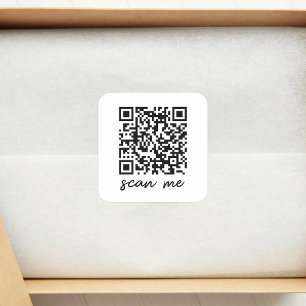 Autocollant de code QR personnalisé