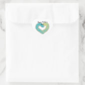 Autocollant de coeur (Sac)