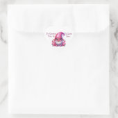 Autocollant de cœur de gnome de la Saint-Valentin (Sac)