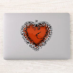 Autocollant de coeur Freaky v4.2