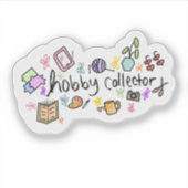 Autocollant de collectionneur de loisirs amusants (Devant)
