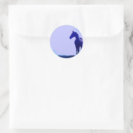 Autocollant de conception en silhouette (Sac)
