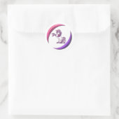 Autocollant de conception Unicorne (Sac)