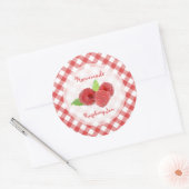 Autocollant de confiture de framboise (Enveloppe)