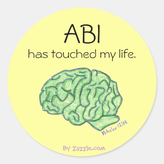 Autocollant de conscience ABI (Devant)