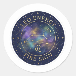Autocollant de constellation du zodiaque Énergie L