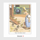 Autocollant de contour de moto Chicks (Feuille)