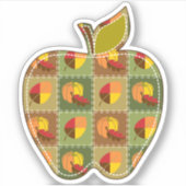 Autocollant de contours de surface d'automne (Devant)