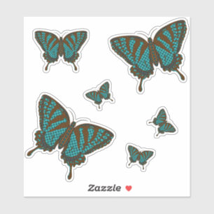 Autocollant de contours natif en Swallowtail