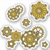 Autocollant de contours tissé (Devant)
