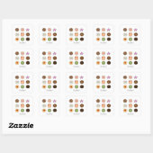 Autocollant de cookies (Feuille)