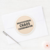 Autocollant de coordinateur de chaos professionnel (Enveloppe)