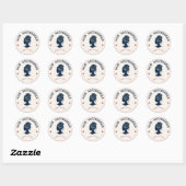 autocollant de coupe de cheveux (Feuille)