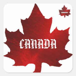 Autocollant de courrier CANADA
