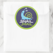Autocollant de courrier d'escargot (Sac)