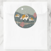 Autocollant de course Desert Life pour paquets (Sac)