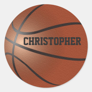 Autocollant de coutume de basket-ball