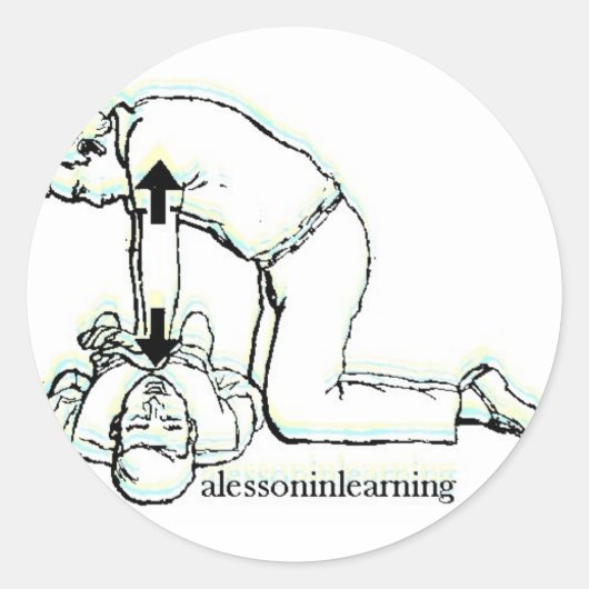 Autocollant de CPR (Devant)