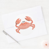 Autocollant de crabe (Enveloppe)