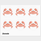 Autocollant de crabe (Feuille)