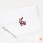 Autocollant de Craft Abstrait Rose Attrayant (Enveloppe)
