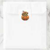 Autocollant de créature de citrouille moussue mign (Sac)