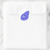 Autocollant de créature de fantasy Blue Kageko (Sac)