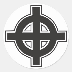 Autocollant de croix celtique