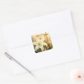 Autocollant de croix de Pâques joyeuse (Enveloppe)