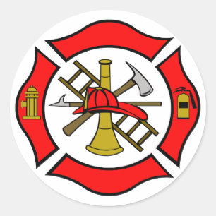 Autocollant de croix maltaise